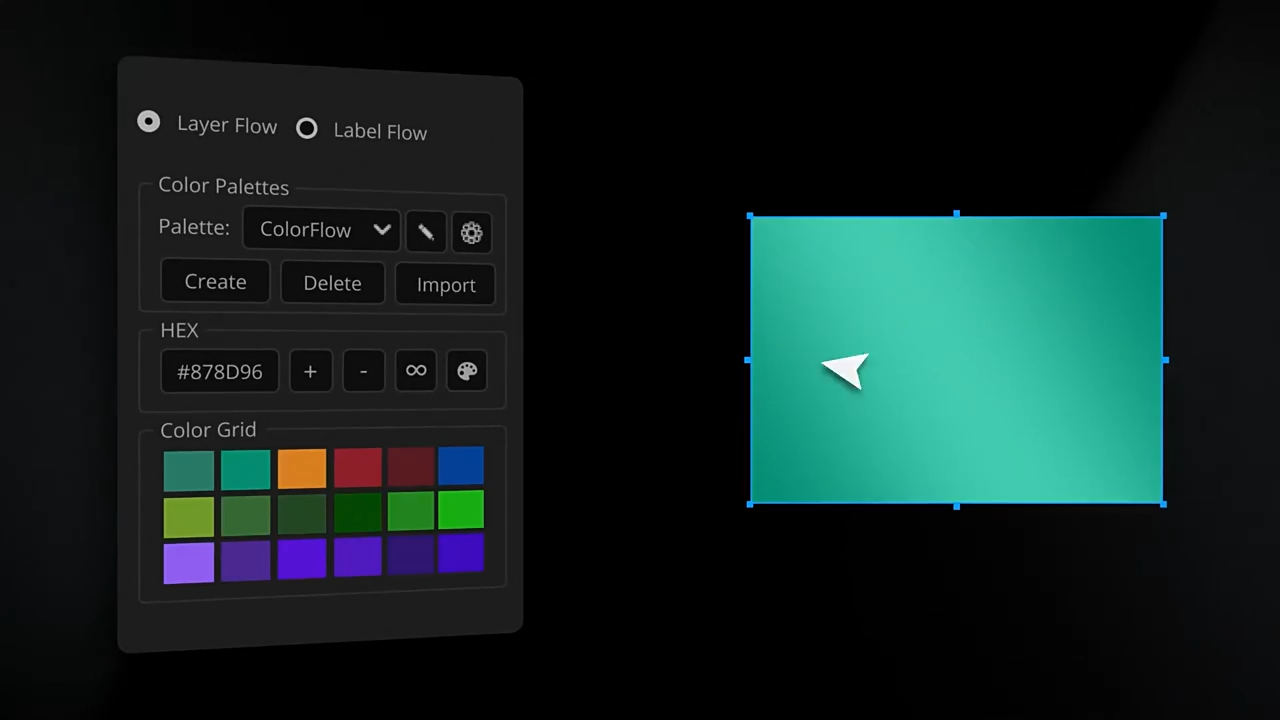 AE脚本-自定义调色板快速应用工具
